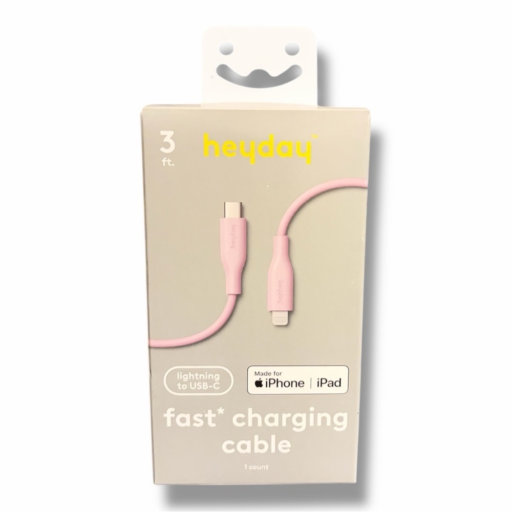 Heyday Fast Charging Cable - Pink